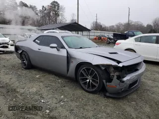 2016 Dodge Challenger R/T Scat Pack with VIN 2C3CDZFJ1GH255580, listed as a Copart auction lot 85136794 with 124,450 mi miles and Non repairable. Bid and sale history available at DreamBid. Image 4.