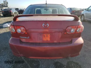 2005 Mazda 6 Sport S with VIN 1YVHP80D755M17362, listed as a Copart auction lot 86818954 with 87,962 mi miles and Clean Title. Bid and sale history available at DreamBid. Image 6.
