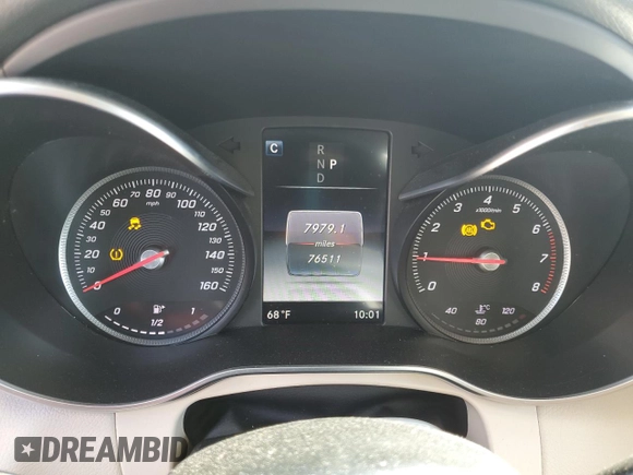 2017 Mercedes-Benz GLC with VIN WDC0G4KB0HF162988, listed as a Copart auction lot 64227402 with 76,511 mi miles. Bid and sale history available at carsss.com. Image 8.