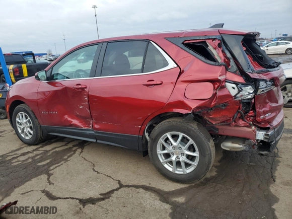 2024 Chevrolet Equinox LT with VIN 3GNAXKEG0RS229616, listed as a Copart auction lot 84400634 with 5,880 mi miles and Non Repairable. Bid and sale history available at carsss.com. Image 2.