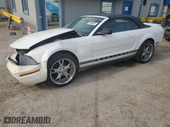 2008 Ford Mustang Deluxe с VIN 1ZVHT84NX85165449, выставлен на аукционе Copart как лот 54366435 с пробегом 163 859 миль миль и Списание • Salvage title. История ставок и продаж доступна на DreamBid. Изображение 1.