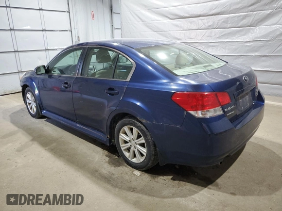 2010 Subaru Legacy Premium All-Weather Anniversary with VIN 4S3BMBC62A3225304, listed as a Copart auction lot 52135445 with 174,207 mi miles and Salvage Title. Bid and sale history available at DreamBid. Image 2.