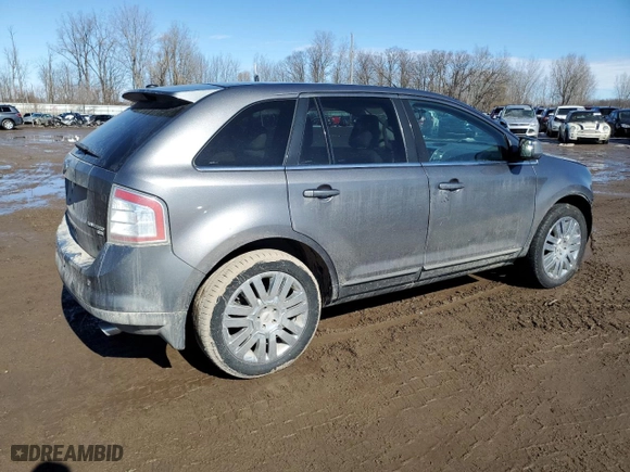 2010 Ford Edge Limited with VIN 2FMDK4KC1ABA06962, listed as a Copart auction lot 46784295 with 105,859 mi miles and Clean Title. Bid and sale history available at carsss.com. Image 3.