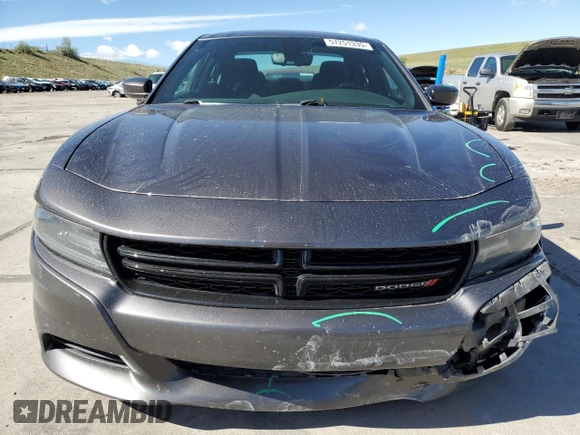 2015 Dodge Charger SXT with VIN 2C3CDXHG9FH856319, listed as a Copart auction lot 57251335 with 171,454 mi miles and Salvage title. Bid and sale history available at DreamBid. Image 5.