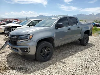 2021 Chevrolet Colorado 4WD Z71 z VIN 1GCGTDEN0M1131303, wystawiony jako Copart lot #57820695 z przebiegiem 91 064 mil mil oraz Nie do naprawy • Non repairable. Historia ofert i sprzedaży dostępna na DreamBid. Obrazek 1.