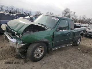2000 Ford Ranger XLT with VIN 1FTZR15XXYTA33476, listed as a Copart auction lot 89145725 with 217,260 mi miles and Salvage Title. Bid and sale history available at carsss.com. Image 1.