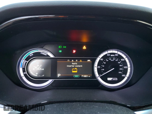 2022 Kia Niro LX with VIN KNDCB3LC6N5503153, listed as a Copart auction lot 84023874 with 71,601 mi miles and Salvage Title. Bid and sale history available at carsss.com. Image 9.