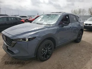 2024 Mazda CX-5 S Carbon Edition z VIN JM3KFBCL0R0446324, wystawiony jako Copart lot #54892965 z przebiegiem 17 146 mil mil oraz Szkoda całkowita • Salvage title. Historia ofert i sprzedaży dostępna na DreamBid. Obrazek 1.
