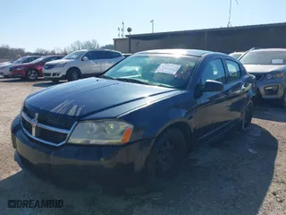 2008 Dodge Avenger SXT with VIN 1B3LC56R08N198604, listed as a IAAI auction lot 41763089 with 226,215 mi miles. Bid and sale history available at carsss.com. Image 2.