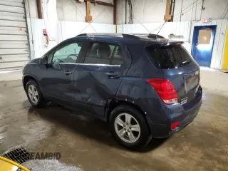 2018 Chevrolet Trax LT with VIN 3GNCJPSB9JL312184, listed as a Copart auction lot 53900735 with 49,962 mi miles and Salvage Title. Bid and sale history available at carsss.com. Image 2.