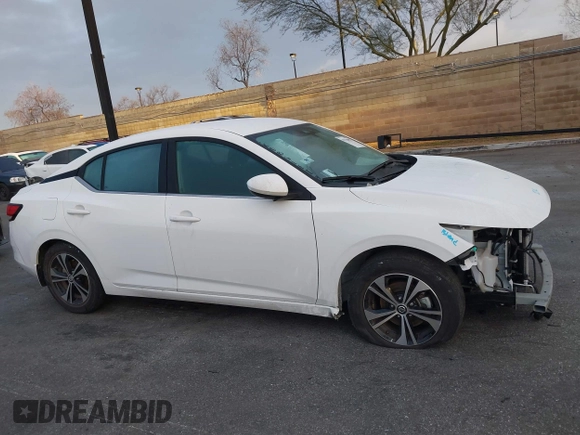 2021 Nissan Sentra SV with VIN 3N1AB8CV8MY324543, listed as a IAAI auction lot 41720057 with 39,381 mi miles and . Bid and sale history available at DreamBid. Image 14.