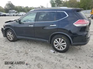2015 Nissan Rogue SV with VIN KNMAT2MT5FP527379, listed as a Copart auction lot 51789225 with 166,035 mi miles and Salvage Title. Bid and sale history available at carsss.com. Image 2.