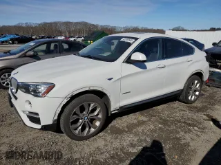2016 BMW X4 xDrive28i with VIN 5UXXW3C53G0R21045, listed as a Copart auction lot 45385555 with 104,167 mi miles and Salvage Title. Bid and sale history available at carsss.com. Image 1.