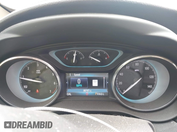 2017 Buick Envision Essence with VIN LRBFXBSA8HD239645, listed as a IAAI auction lot 41942614 with 88,767 mi miles and . Bid and sale history available at carsss.com. Image 7.