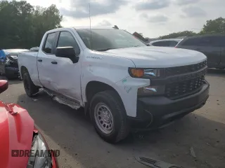 2020 Chevrolet Silverado 1500 Work Truck with VIN 1GCRYAEH2LZ357443, listed as a Copart auction lot 55272974 with 69,419 mi miles and Salvage Title. Bid and sale history available at carsss.com. Image 4.