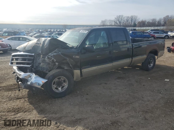 2000 Ford F-350 XL with VIN 1FTSW30F1YEA03727, listed as a Copart auction lot 80292204 with 217,221 mi miles and Clean Title. Bid and sale history available at DreamBid. Image 1.