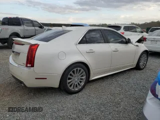 2013 Cadillac CTS Premium with VIN 1G6DP5E39D0120160, listed as a Copart auction lot 76454074 with Not Provided miles and Salvage Title. Bid and sale history available at DreamBid. Image 3.
