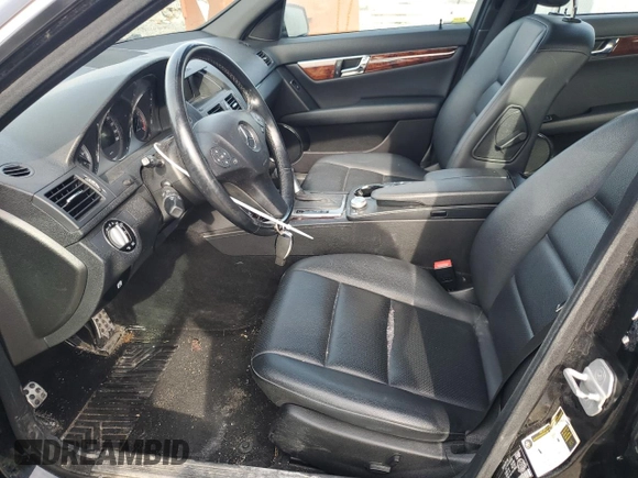 2010 Mercedes-Benz C 300 Sport with VIN WDDGF8BB9AF456562, listed as a Copart auction lot 52506635 with 158,196 mi miles and Non Repairable. Bid and sale history available at carsss.com. Image 7.
