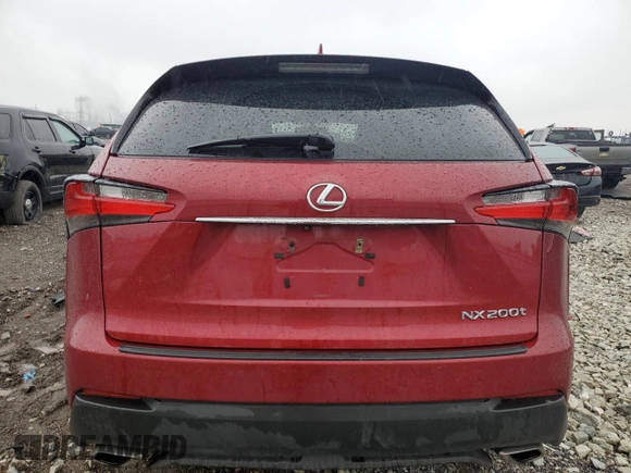 2017 Lexus NX 200t with VIN JTJYARBZ2H2064490, listed as a Copart auction lot 59373775 with 148,670 mi miles and Salvage title. Bid and sale history available at DreamBid. Image 6.
