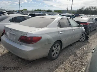 2006 Lexus ES 330 with VIN JTHBA30G965152213, listed as a Copart auction lot 46553735 with 0 mi miles and Salvage Title. Bid and sale history available at carsss.com. Image 3.