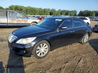 2009 Hyundai Genesis with VIN KMHGC46E09U054187, listed as a Copart auction lot 71584024 with 325,244 mi miles and Salvage Title. Bid and sale history available at carsss.com. Image 1.