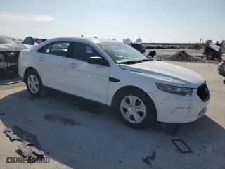 2014 Ford Sedan Police Interceptor with VIN 1FAHP2MK2EG156454, listed as a Copart auction lot 53382825 with 148,018 mi miles and Salvage Title. Bid and sale history available at carsss.com. Image 4.