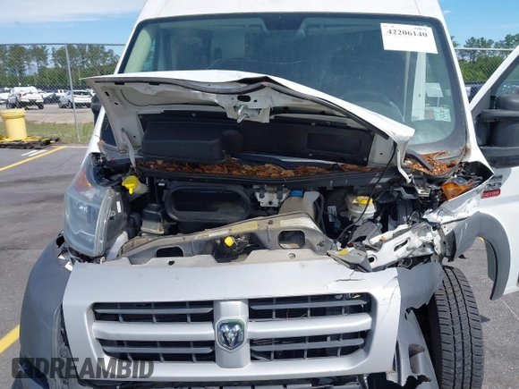 2015 Ram ProMaster Cargo with VIN 3C6URVJG7FE516864, listed as a IAAI auction lot 42206140 with 103,174 mi miles and . Bid and sale history available at DreamBid. Image 10.