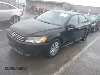 2012 Volkswagen Passat S with VIN 1VWAP7A35CC055061, listed as a IAAI auction lot 41745199 with 203,266 mi miles and . Bid and sale history available at DreamBid. Image 2.