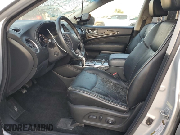 2013 Infiniti JX35 with VIN 5N1AL0MM5DC332332, listed as a Copart auction lot 75879244 with 159,209 mi miles and Salvage Title. Bid and sale history available at carsss.com. Image 7.