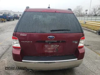 2008 Ford Taurus X Eddie Bauer z VIN 1FMDK08W68GA26217, wystawiony jako Copart lot #43721425 z przebiegiem 275 637 mil mil oraz Szkoda całkowita • Salvage title. Historia ofert i sprzedaży dostępna na DreamBid. Obrazek 6.