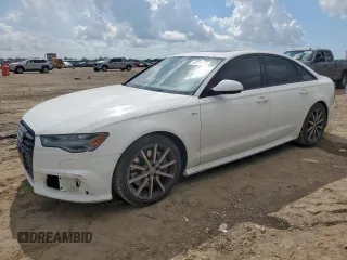 2018 Audi A6 Premium Plus with VIN WAUG8AFC6JN015182, listed as a Copart auction lot 62075175 with 89,363 mi miles and Clean title. Bid and sale history available at DreamBid. Image 1.