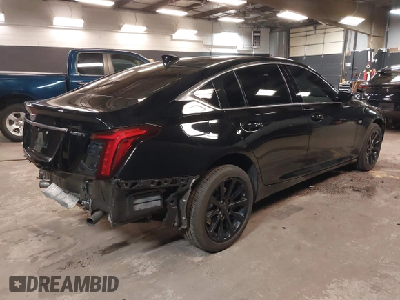 2023 Cadillac CT5 Luxury z VIN 1G6DX5RK7P0135813, wystawiony jako IAAI lot #42130722 z przebiegiem 20 738 mil mil oraz . Historia ofert i sprzedaży dostępna na DreamBid. Obrazek 4.