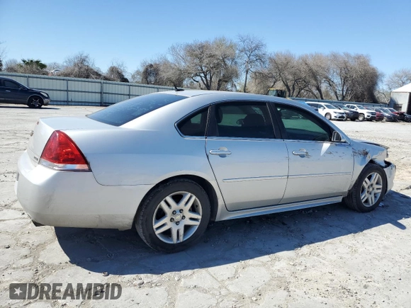 2014 Chevrolet Impala LT with VIN 2G1WB5E39E1147619, listed as a Copart auction lot 46898055 with 146,009 mi miles and Salvage Title. Bid and sale history available at DreamBid. Image 3.