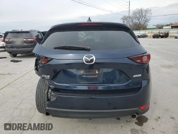 2018 Mazda CX-5 Touring with VIN JM3KFBCM5J0443383, listed as a Copart auction lot 47799095 with 39,814 mi miles and Salvage Title. Bid and sale history available at DreamBid. Image 6.