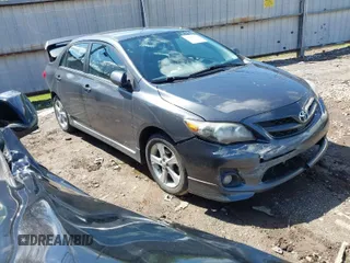 2013 Toyota Corolla L with VIN 2T1BU4EE2DC009044, listed as a IAAI auction lot 42007214 with 168,067 mi miles. Bid and sale history available at carsss.com. Image 1.
