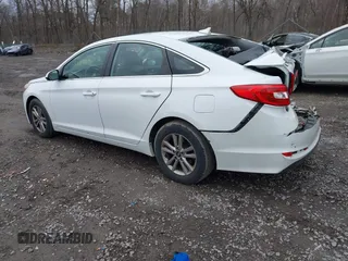 2016 Hyundai Sonata 2.4L with VIN 5NPE24AF5GH403642, listed as a IAAI auction lot 41877194 with 147,457 mi miles and . Bid and sale history available at carsss.com. Image 3.