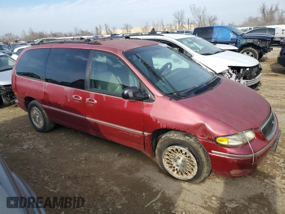 1997 Chrysler Town & Country LXi with VIN 1C4GP64L4VB434788, listed as a Copart auction lot 56588464 with Not Provided miles and Non Repairable. Bid and sale history available at carsss.com. Image 4.
