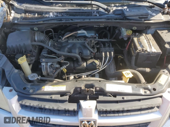 2008 Dodge Grand Caravan SE with VIN 2D8HN44H08R124476, listed as a Copart auction lot 42181255 with 191,455 mi miles and Salvage Title. Bid and sale history available at DreamBid. Image 12.