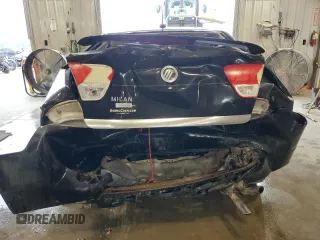2011 Mercury Milan Premier with VIN 3MEHM0JA6BR602126, listed as a Copart auction lot 66953604 with 296,167 mi miles and Salvage title. Bid and sale history available at DreamBid. Image 6.