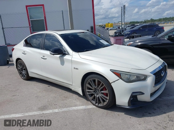 2019 Infiniti Q50 Red Sport 400 с VIN JN1FV7AP4KM760365, выставлен на аукционе IAAI как лот 42437474 с пробегом 90 225 миль миль и . История ставок и продаж доступна на DreamBid. Изображение 17.