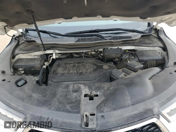 2017 Acura MDX w/Advance Pkg with VIN 5FRYD4H89HB014502, listed as a Copart auction lot 47107355 with 103,737 mi miles and Salvage Title. Bid and sale history available at carsss.com. Image 12.