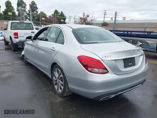 2015 Mercedes-Benz C-Class C 300 with VIN 55SWF4JB0FU094227, listed as a IAAI auction lot 41043240 with 99,337 mi miles. Bid and sale history available at carsss.com. Image 3.