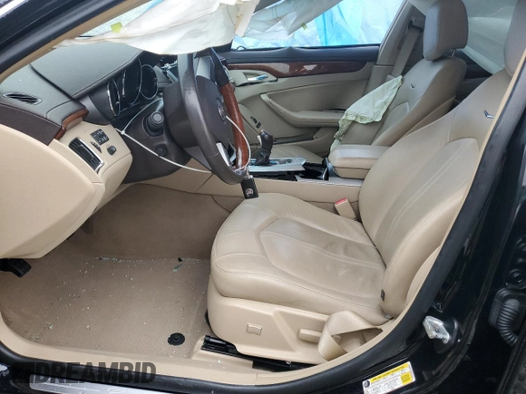 2011 Cadillac CTS Performance with VIN 1G6DJ5ED5B0151624, listed as a Copart auction lot 83851344 with Not Provided miles and Salvage Title. Bid and sale history available at DreamBid. Image 7.