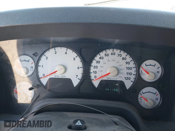 2007 Dodge 1500 SLT with VIN 1D7HU18N47J541768, listed as a IAAI auction lot 41865815 with 141,156 mi miles. Bid and sale history available at carsss.com. Image 7.