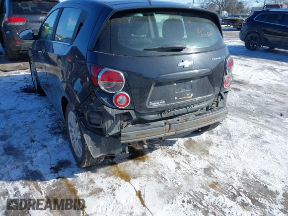 2013 Chevrolet Sonic LT with VIN 1G1JC6SG1D4250167, listed as a IAAI auction lot 41498238 with 66,750 mi miles. Bid and sale history available at carsss.com. Image 6.