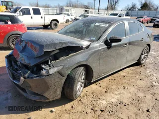 2021 Mazda 3 2.0 with VIN JM1BPAA73M1328390, listed as a Copart auction lot 44385695 with 58,467 mi miles and Salvage Title. Bid and sale history available at DreamBid. Image 1.
