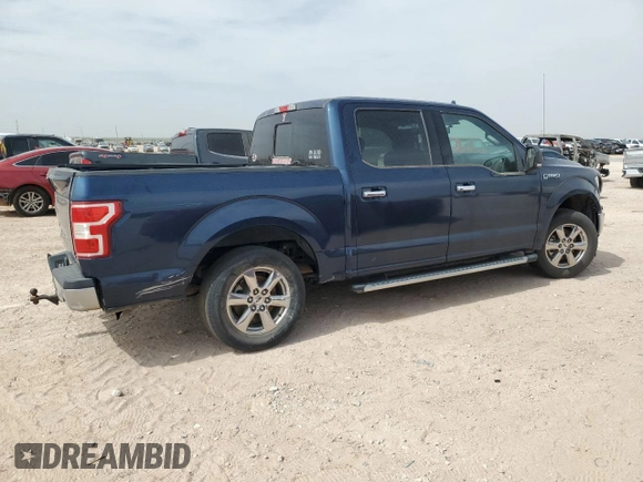 2018 Ford F-150 XL with VIN 1FTEW1CP9JKF91518, listed as a Copart auction lot 54316325 with 94,751 mi miles and Salvage Title. Bid and sale history available at carsss.com. Image 3.