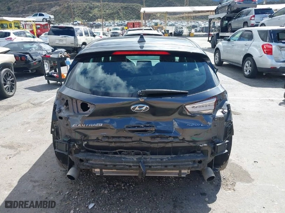 2018 Hyundai Elantra GT Sport with VIN KMHH55LC2JU023311, listed as a IAAI auction lot 41795433 with NaN miles. Bid and sale history available at carsss.com. Image 17.