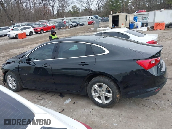 2022 Chevrolet Malibu LS with VIN 1G1ZB5ST4NF191912, listed as a IAAI auction lot 41405461 with 33,232 mi miles and . Bid and sale history available at DreamBid. Image 14.