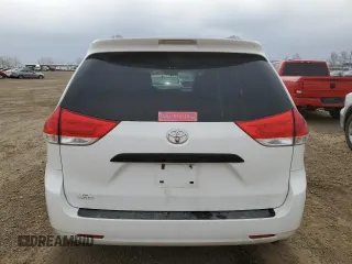 2013 Toyota Sienna L with VIN 5TDZK3DCXDS313664, listed as a Copart auction lot 55080535 with 245,026 mi miles and Salvage Title. Bid and sale history available at carsss.com. Image 6.
